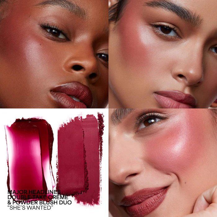 PATRICK TA Major Headlines Double-Take Crème & Powder Blush Duo (she's wanted)