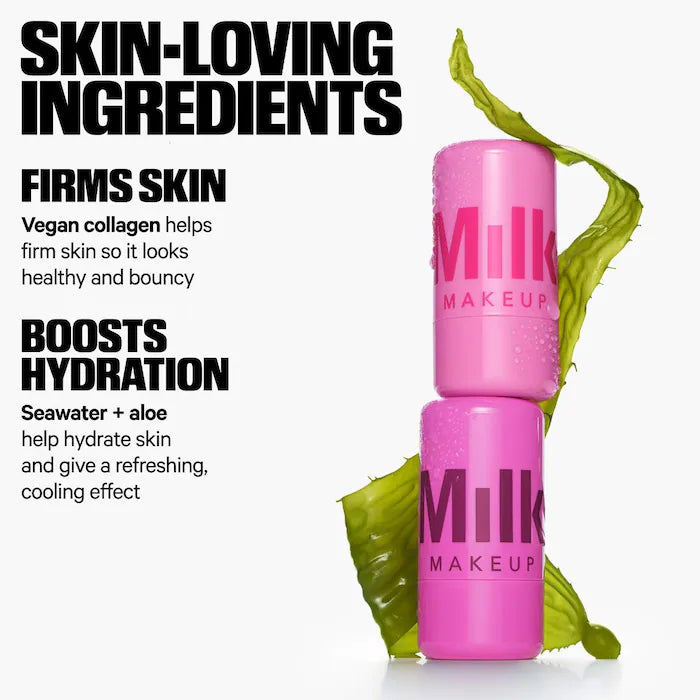 MILK MAKEUP Cooling Water Jelly Tint Lip + Cheek Blush Stain (Burst)