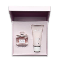 Miss Dior Travel Gift Set Eau De Parfum EDP 5ml & Moisturizing Body Milk 20ml