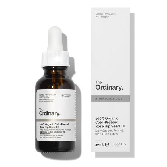 The Ordinary
100% Organic Cold-Pressed Rose Hip Seed Oil