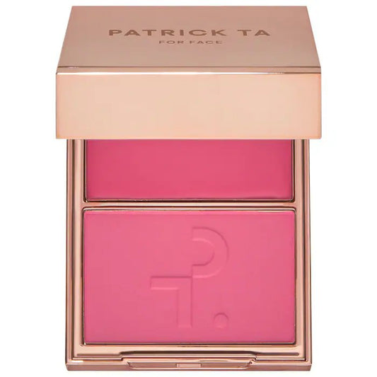 PATRICK TA Major Headlines Double-Take Crème & Powder Blush Duo (she's a doll)