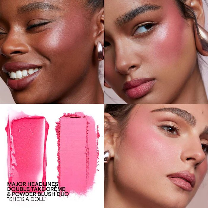 PATRICK TA Major Headlines Double-Take Crème & Powder Blush Duo (she's a doll)