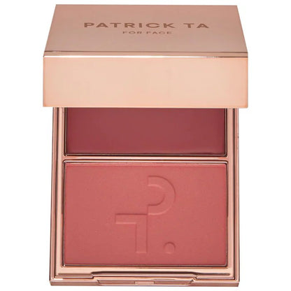 PATRICK TA Major Headlines Double-Take Crème & Powder Blush Duo (she's flushed)