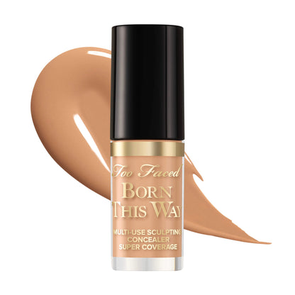 TOO FACED Travel Size Born This Way Super Coverage Multi-Use Sculpting Concealer (Natural beige)