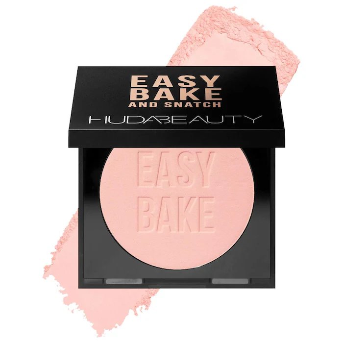 HUDA BEAUTY Easy Bake and Snatch Pressed Brightening and Setting Powder (cherry blossom)