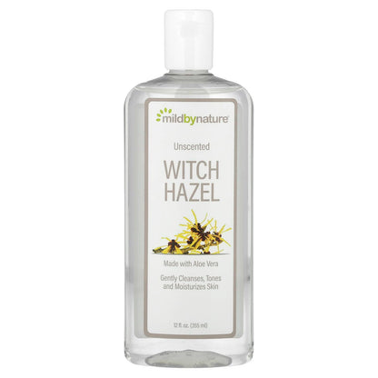 Mild By Nature Witch Hazel, Alcohol-Free, Unscented,  (355 ml)
