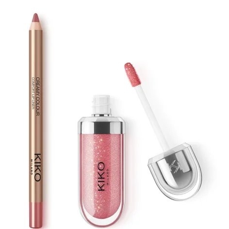 KIKO Milano 3D Hydra Mauve Muse Lip Combo