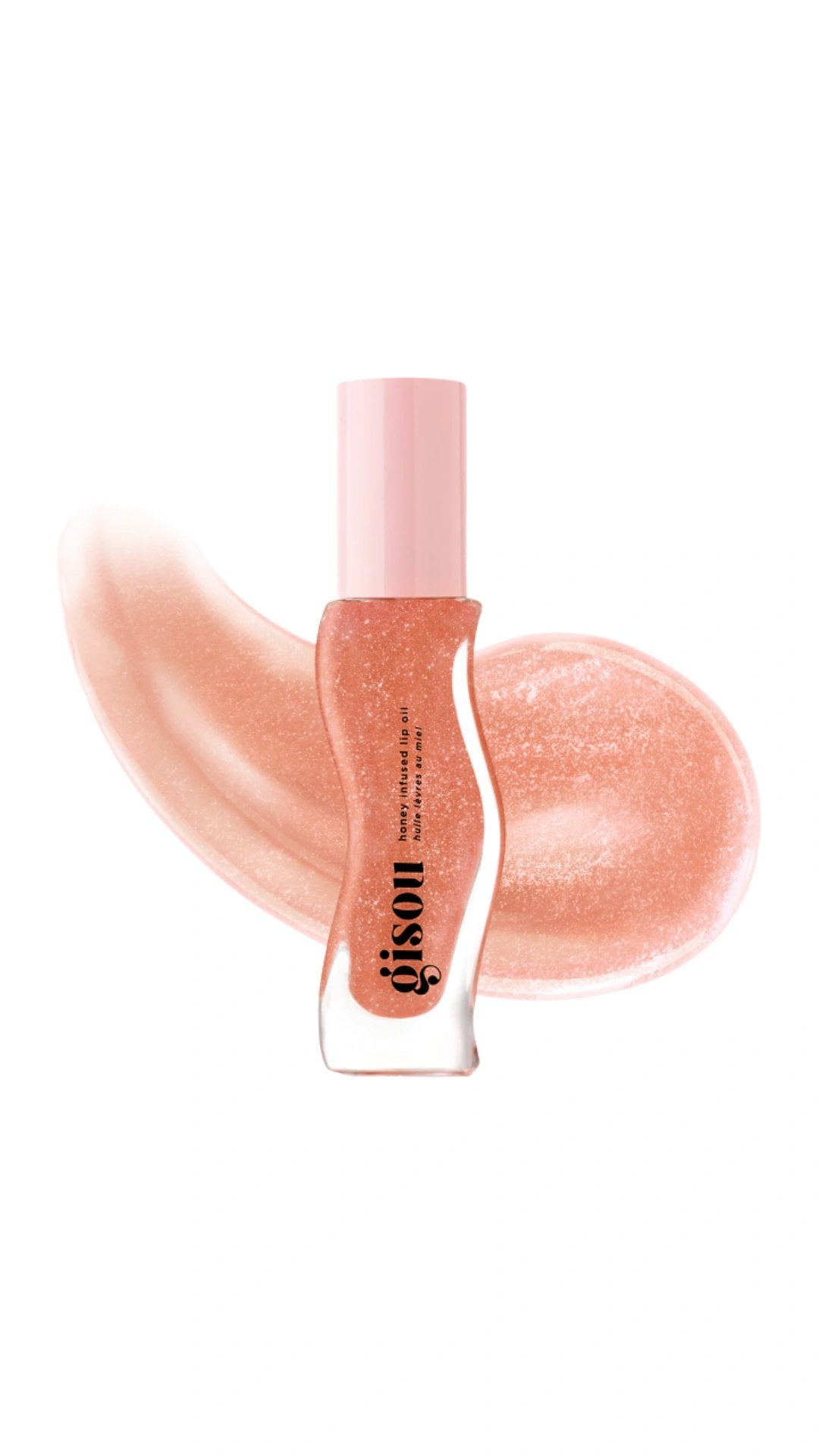 Gisou Honey Infused Hydrating Lip Oil (Glazed Plum)
