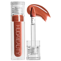 HUDA BEAUTY Faux Filler Shiny Non-Sticky Lip Gloss (Foxy)