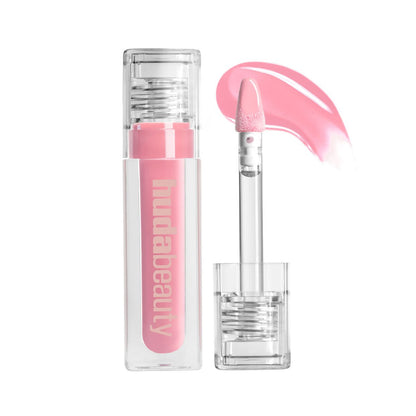 HUDA BEAUTY Faux Filler Shiny Non-Sticky Lip Gloss