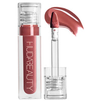 HUDA BEAUTY Faux Filler Shiny Non-Sticky Lip Gloss (Bombshell)