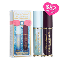 TOO FACED Ultra Plush: Pillow Balm Lip Balm Duo