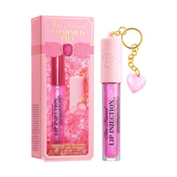 Too faced Charmed Life Set: Maximum Plump Lip Gloss & Key Chain