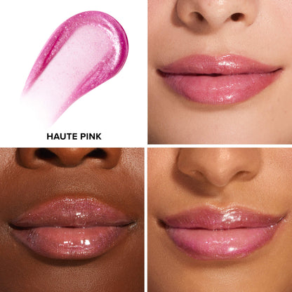 Too faced Charmed Life Set: Maximum Plump Lip Gloss & Key Chain