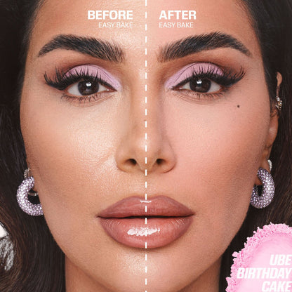 Huda beauty Easy Bake Loose Baking & Setting Powder Ube Birthday Cake