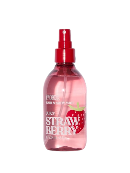Pink Body Care Juicy Strawberry Hair & Body Mist