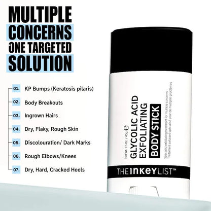 The INKEY List 
Glycolic Acid Exfoliating Body Stick