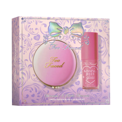 Too faced Dream A Little Dream Blush & Lip Gloss Set