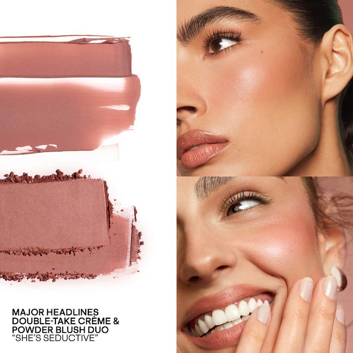 PATRICK TA Major Headlines Double-Take Crème & Powder Blush Duo (She's Seductive)