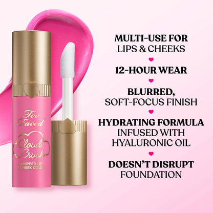 Too faced Cloud Crush Whipped Lip & Cheek Duo