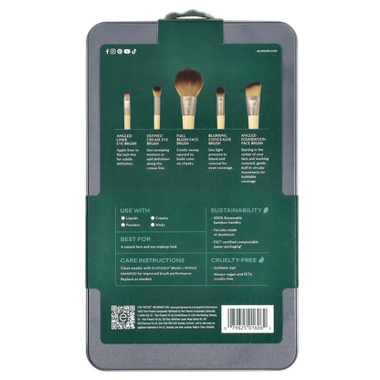 EcoTools Daily Defined Eye Kit, 5 Piece Set & Storage Tin