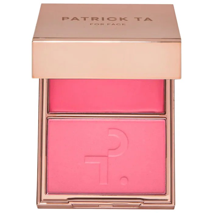 PATRICK TA Major Headlines Double-Take Crème & Powder Blush Duo (She's That Girl )