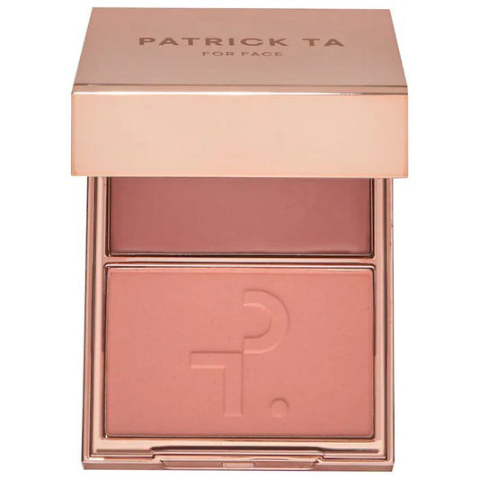 PATRICK TA Major Headlines Double-Take Crème & Powder Blush Duo (Not Too Much )