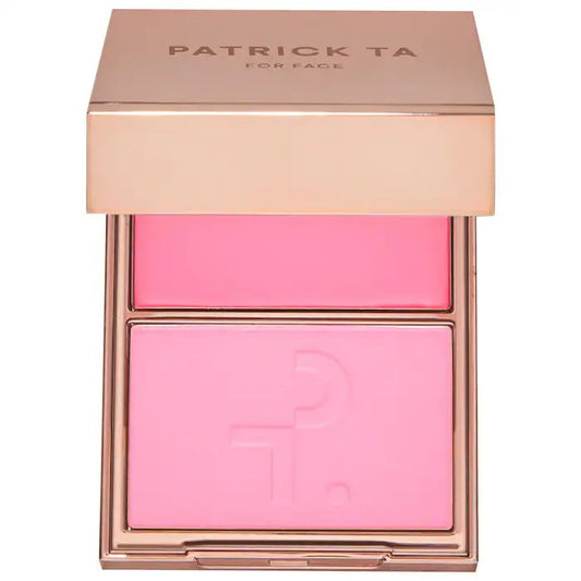 PATRICK TA Major Headlines Double-Take Crème & Powder Blush Duo (Just Enough )