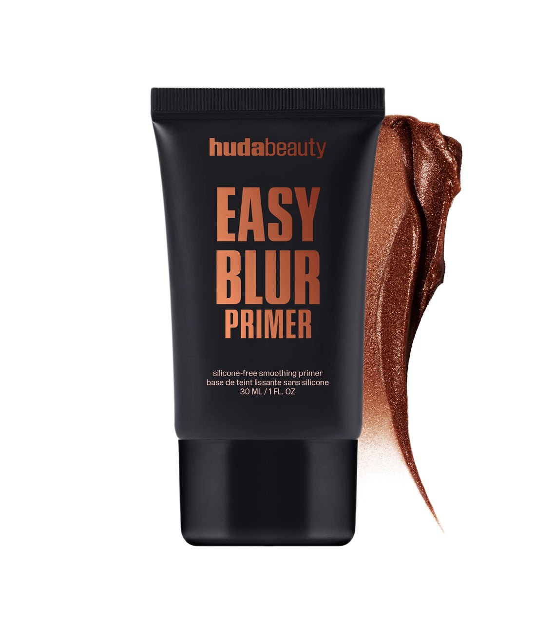 Huda Beauty EASY BLUR SILICONE-FREE SMOOTHING PRIMER BRONZE FUDGE