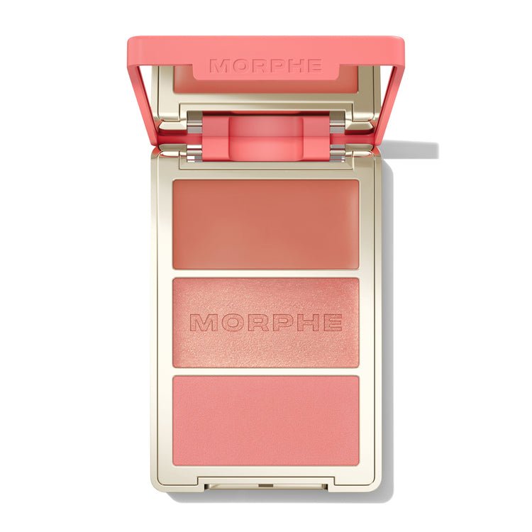 Morphe Cheek Thrills Multi-Finish Face Trio Beach Bonfire