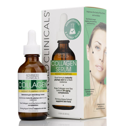Advanced clinicals Collagen Plumping Face Serum
