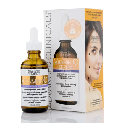 Advanced Clinicals Anti-Aging Vitamin C Face Serum - 52ml