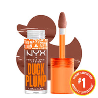 NYX DUCK PLUMP HIGH PIGMENT PLUMPING LIP GLOSS (Mocha Me Crazy)
