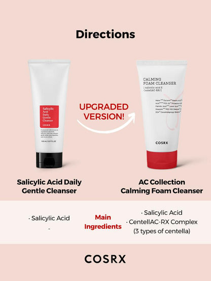 Cosrx AC Collection Calming Foam Cleanser